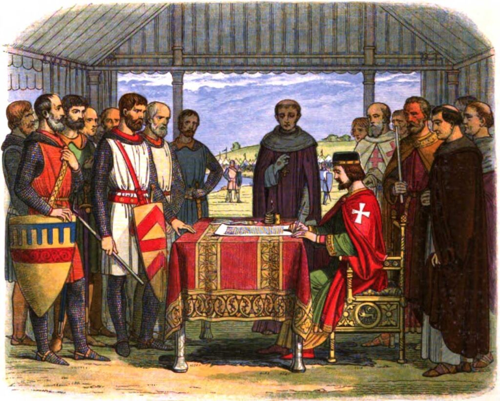 King John Signing the Magna Carta